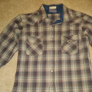 Pendleton wool button up flannel